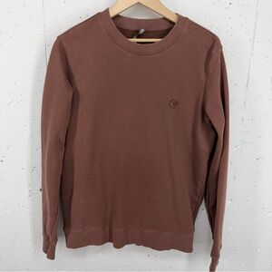 Vuori Men's size Large Restore Raisin Purple Crewneck Sweatshirt